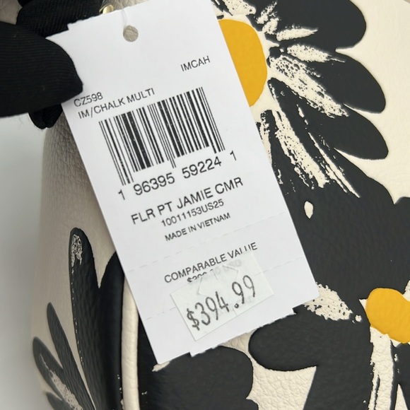 Coach Jamie Camera Bag With Floral Print Chalk Multi - Picture 10 of 15